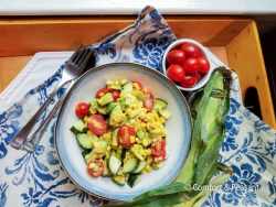 Corn, Tomato and Avocado Salad