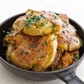 Crispy Smashed Potatoes Recipe