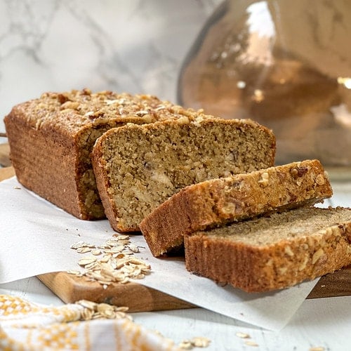 Oat Flour Banana Bread