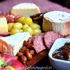 Simple Charcuterie Board for Two
