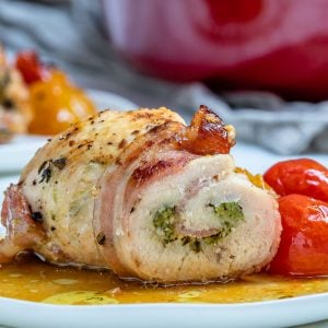 Easy Chicken Pesto Roll Ups Recipe (Keto)