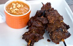 Thai Style Beef Satay
