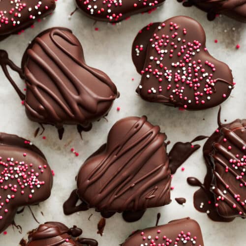 Homemade Reese’s Peanut Butter Hearts