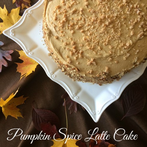 Pumpkin Spice Latte Cake