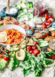 Easter brunch board