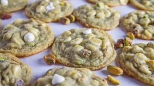 Pistachio Pudding Cookies