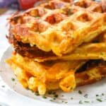 Mac and Cheese Waffles