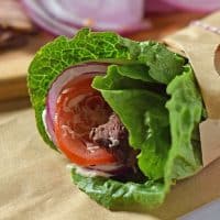 Low Carb Roast Beef Lettuce Wraps