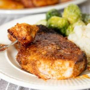 Tender Air Fryer Bone-In Pork Chop