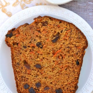 Carrot Raisin Bread