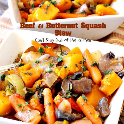 Beef and Butternut Squash Stew