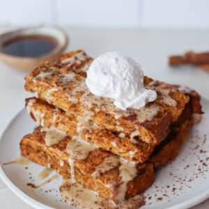 Pumpkin Spice French Toast (gluten-free option)
