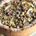 Caramelized Pear Pistachio Cake