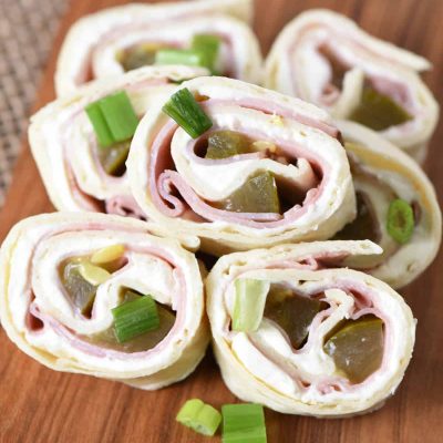 Dill Pickle Ham Roll Ups