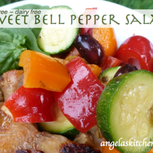 Secret Recipe Club – Sweet Bell Pepper Salad
