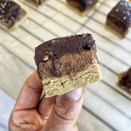 Sunbutter Caramel Bars