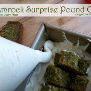 Peek-a-boo Shamrock Surprise Pound Cake