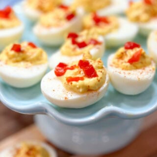 Southern Pimento Cheese Deviled Eggs