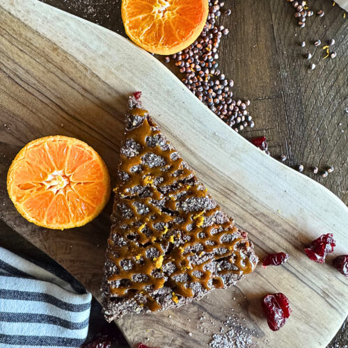 Gluten Free Orange Cranberry Scone