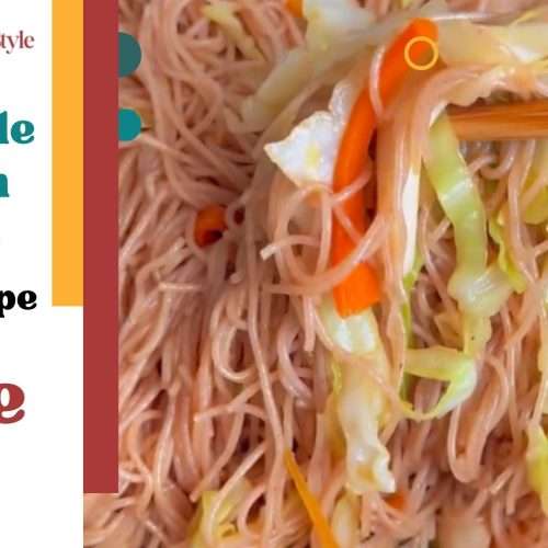 Vegetable Mei Fun Recipe