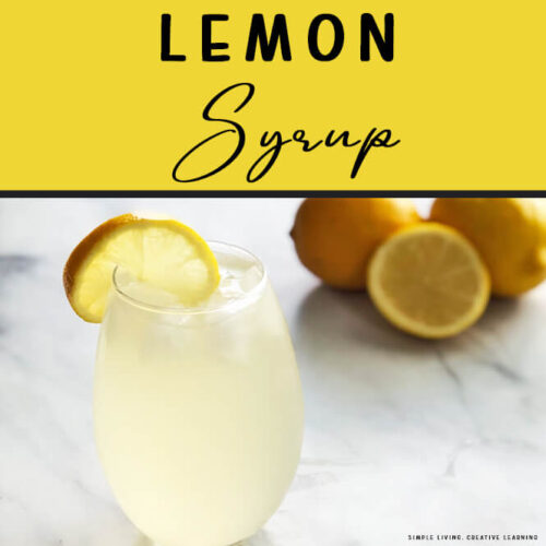 Lemon Syrup