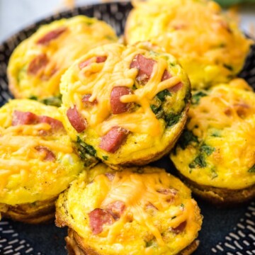 Turkey Sausage Breakfast Biscuit Muffins