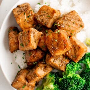 Air Fryer Salmon Bites