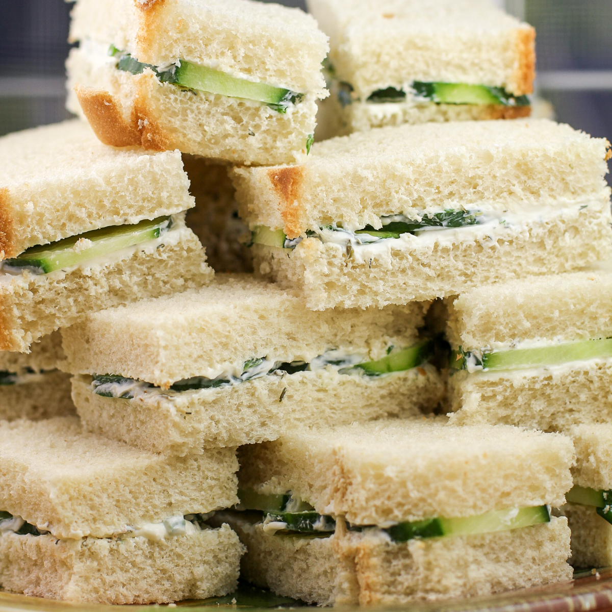 English Cucumber Tea Sandwiches for a Crowd