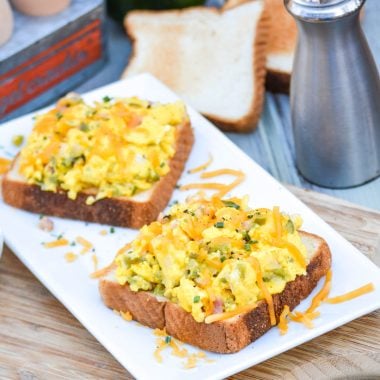 Open Faced Denver Sandwiches