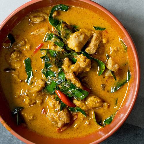 Thai Chicken and Noodle Panang Curry
