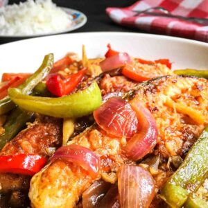 Salmon Escabeche