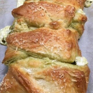 Cream Cheese Crescent Roll Braid