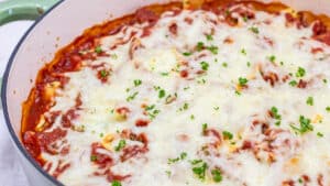 Stuffed Shells with Spinach and Italian Sausage