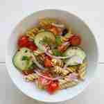 Greek pasta salad