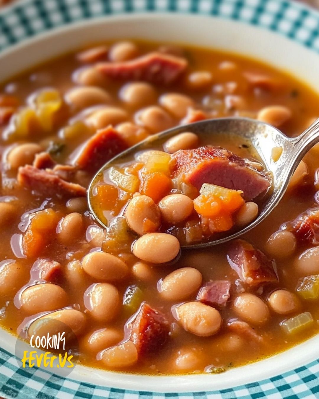 Slow Cooker Ham and Bean Soup