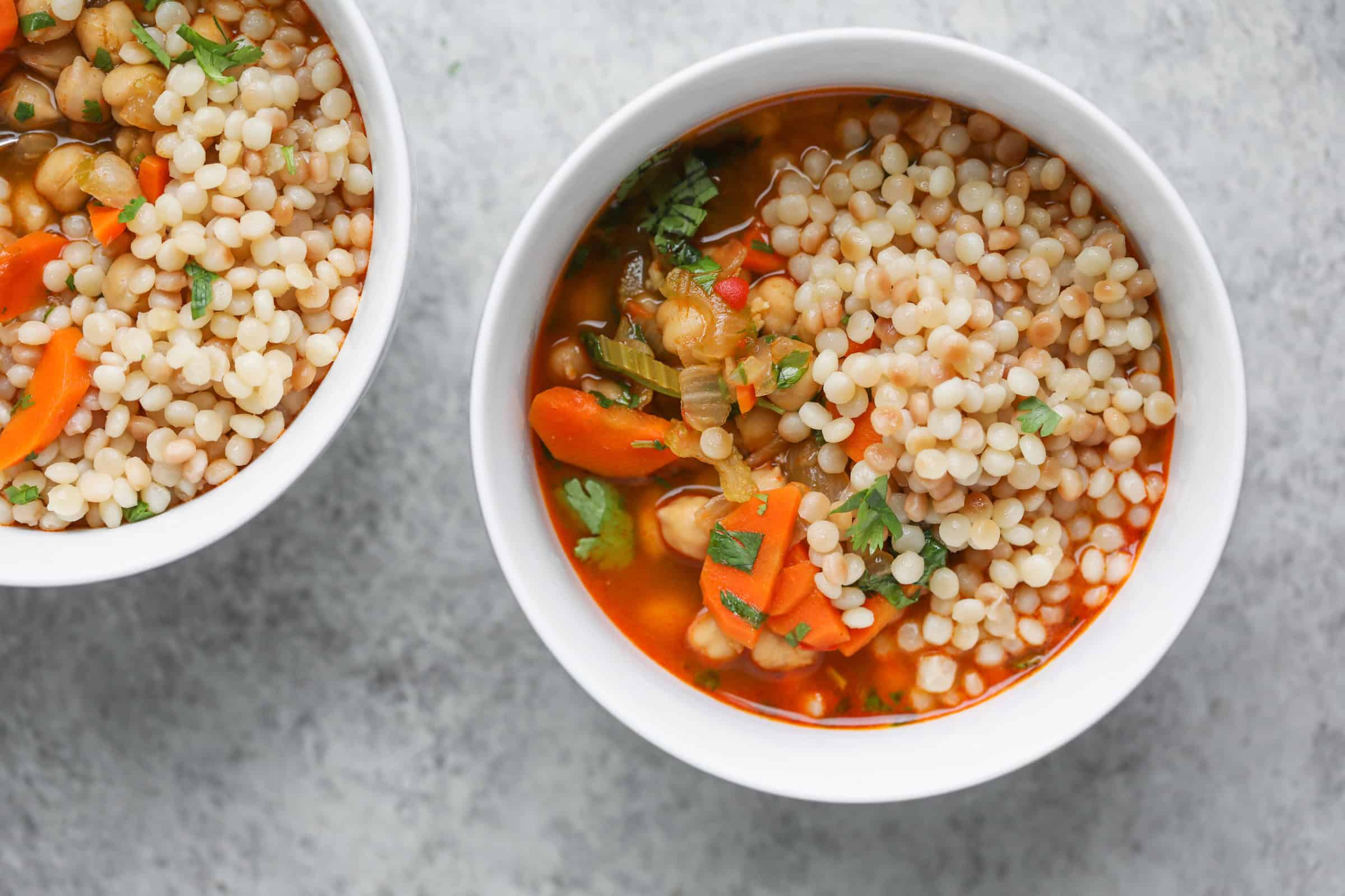 Chickpea Harissa Soup