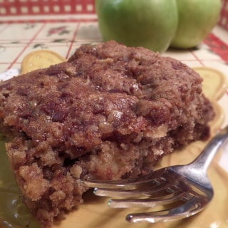 Apple Toffee Coffee Cake