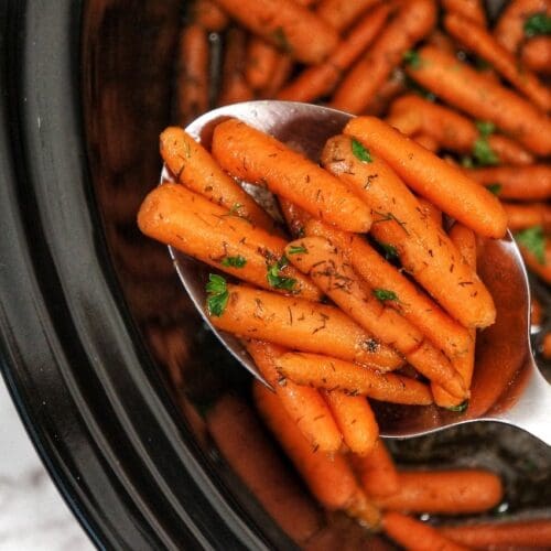 Crock Pot Brown Sugar Carrots