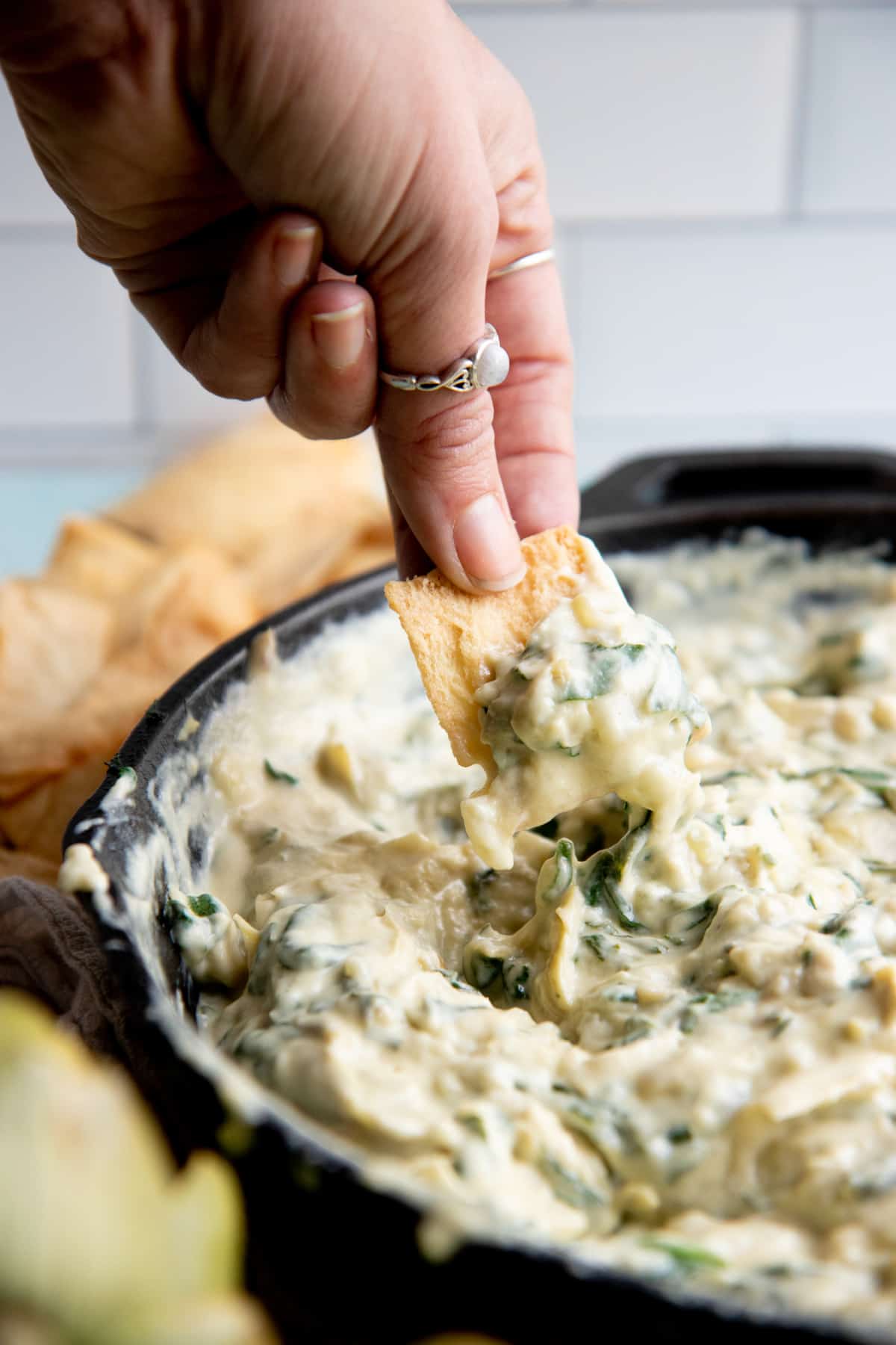 Vegan Spinach Artichoke Dip
