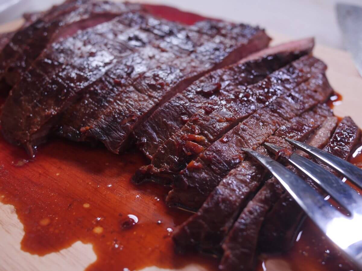 TERIYAKI FLANK STEAK