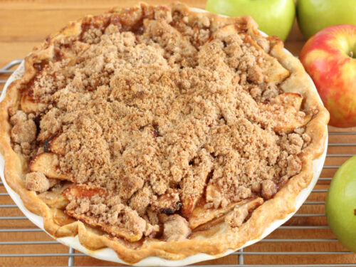 Apple Crumble Pie