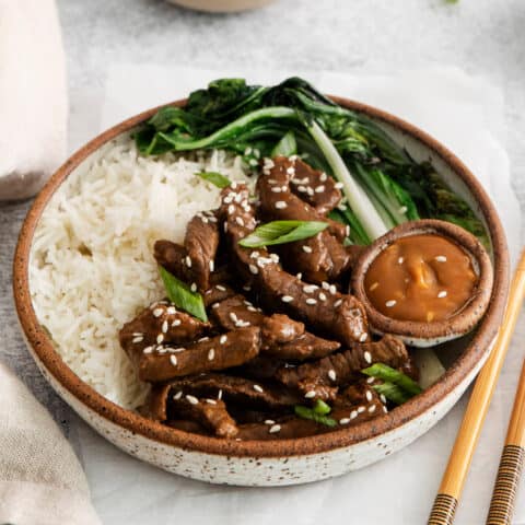 Beef Bulgogi Rice Bowls