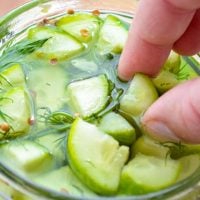 Instant Pot Refrigerator Pickles