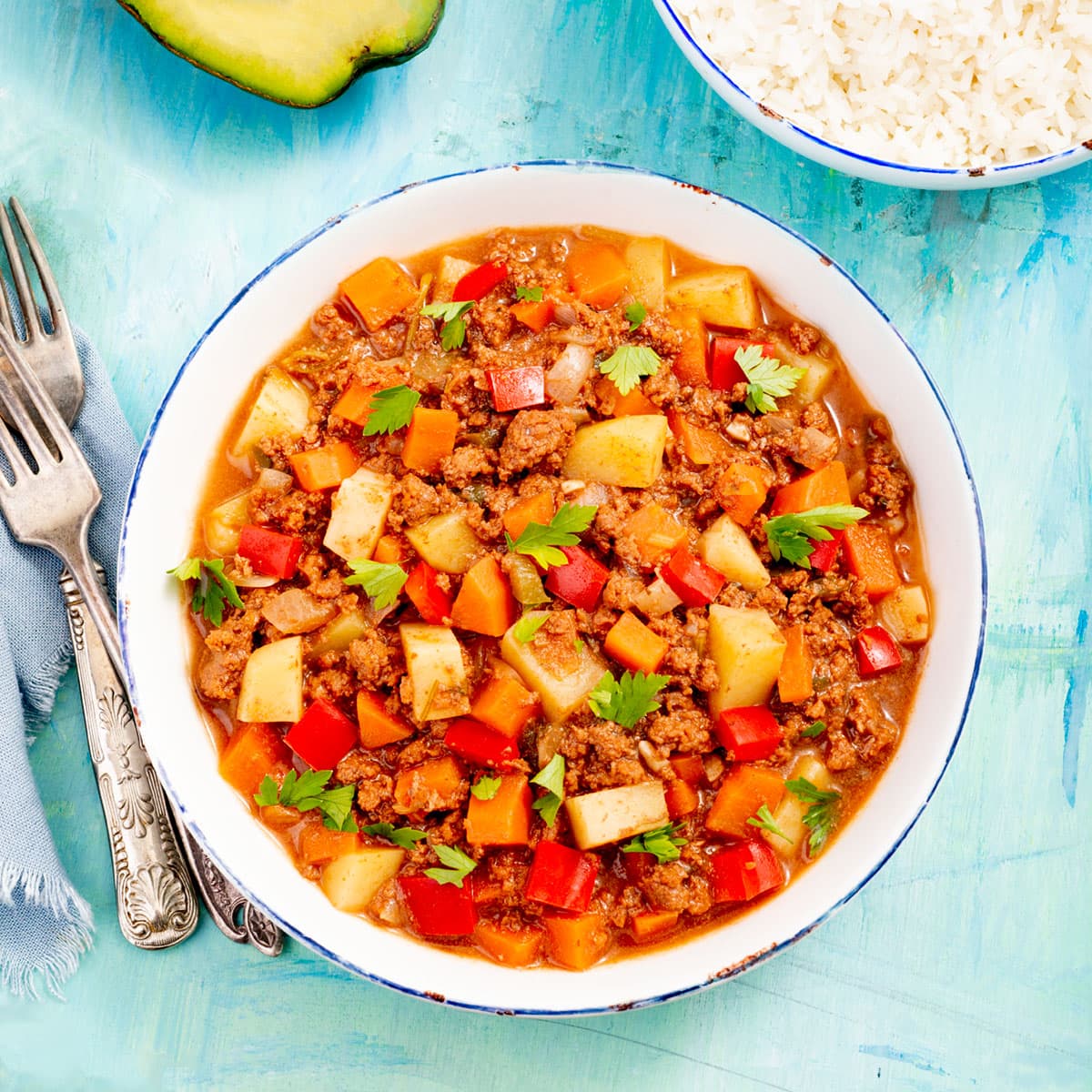 Carne Molida [Recipe + Video] Ground Beef with Vegetables