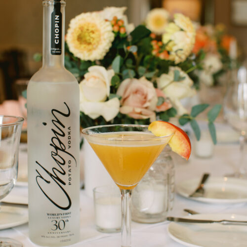 Peach Fuzz Martini