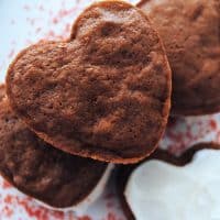 Heart Shaped Chocolate Whoopie Pies