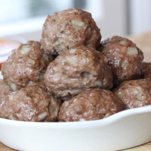 Easy Meatball Recipe (Gluten Free, Paleo +Whole 30)