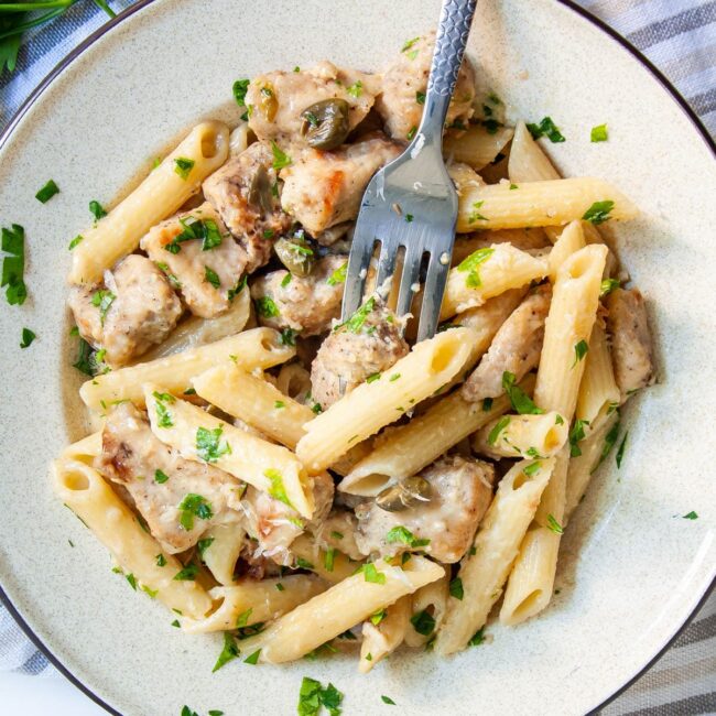 Chicken Piccata Pasta