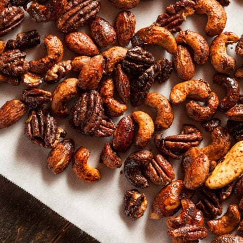 Slow Cooker Maple Spiced Nuts