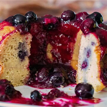 Banana Blueberry Cake